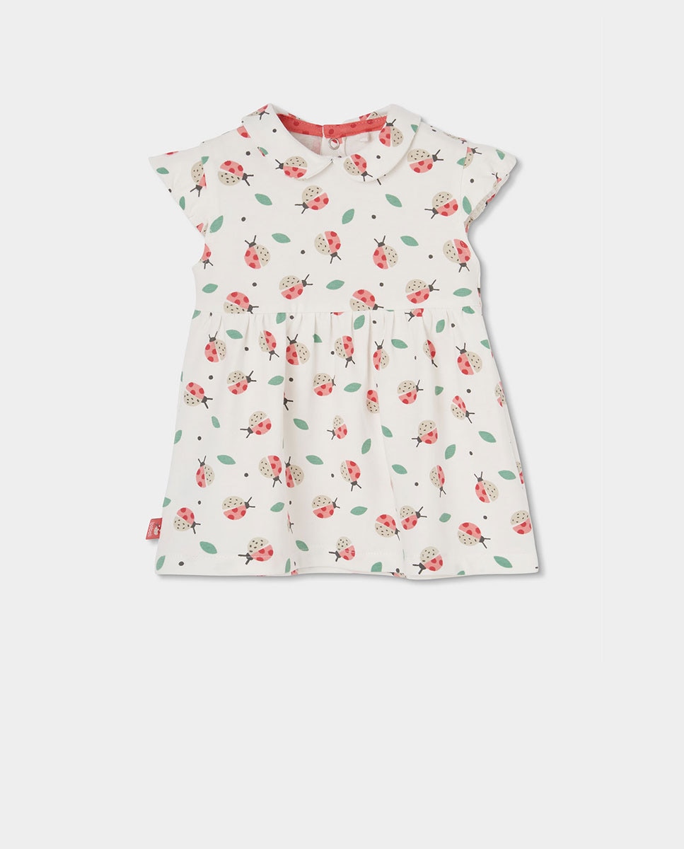 Imagem 0 de Vestido de Malha Estampado para Bebé