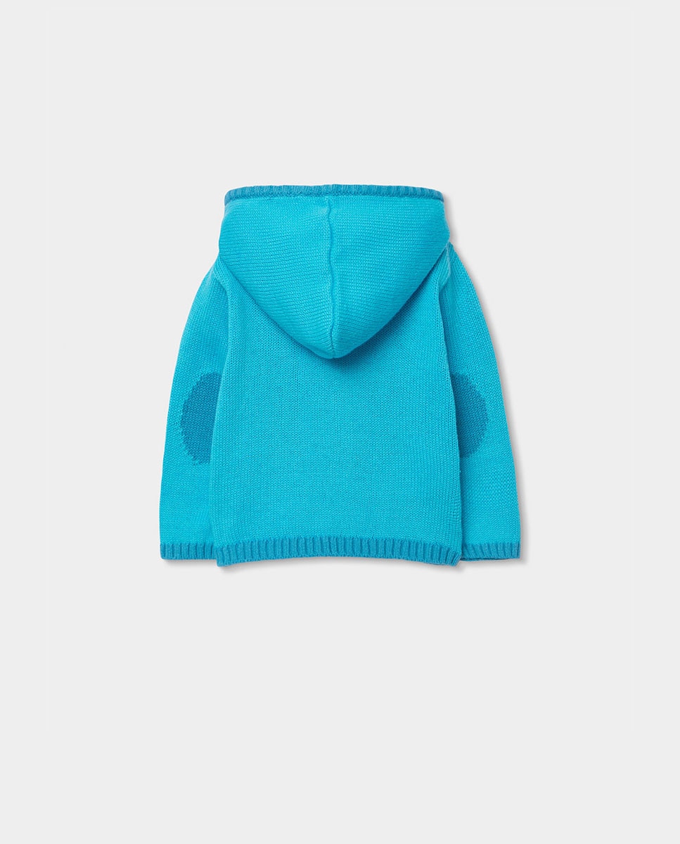 Casaco Tricotosa de Bebé Boboli Azul-turquesa-2