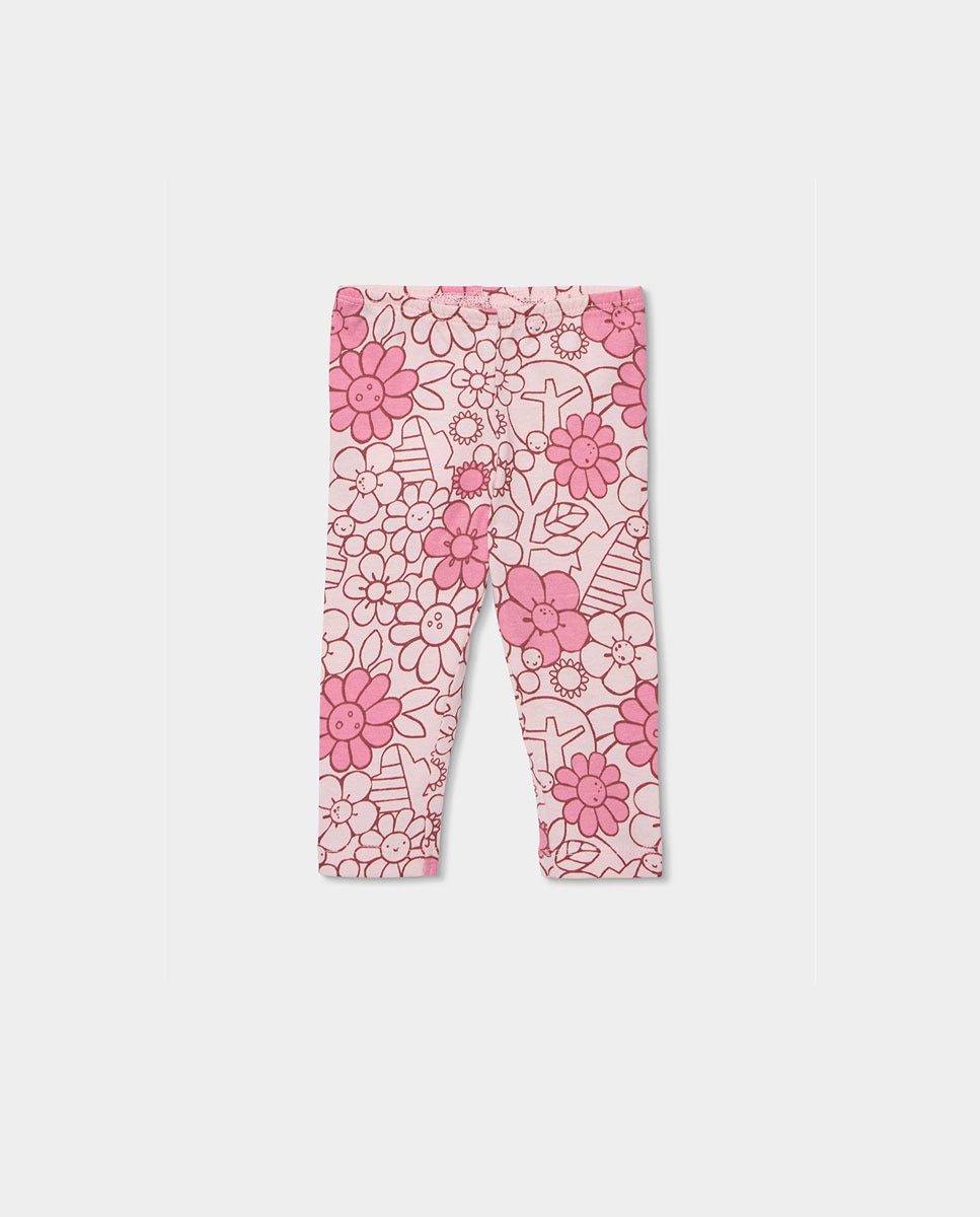 Conjunto de Malha para Bebé Boboli Rosa-claro-4