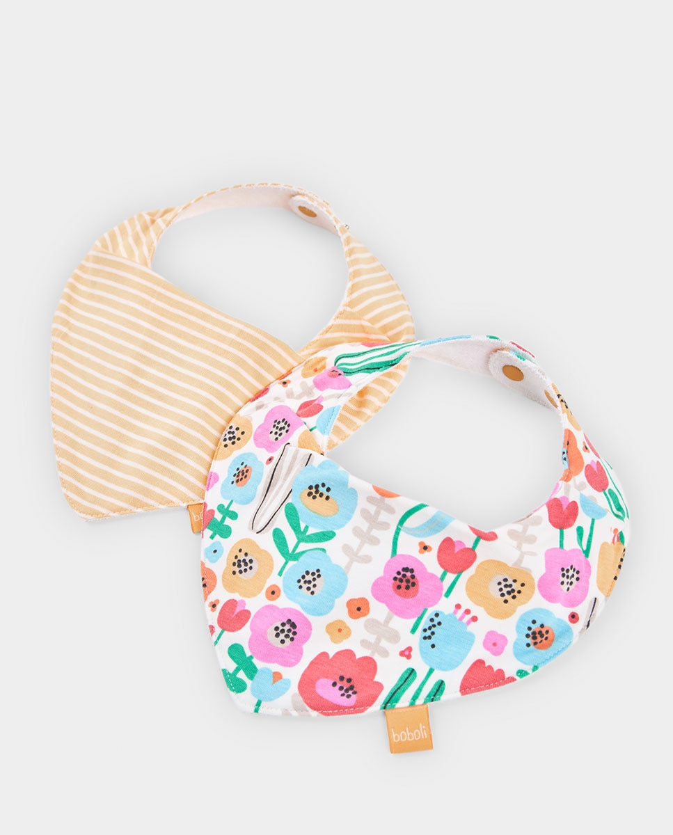 Imagem 0 de Pack 2 Babetes para Bebé Algodão Estampado