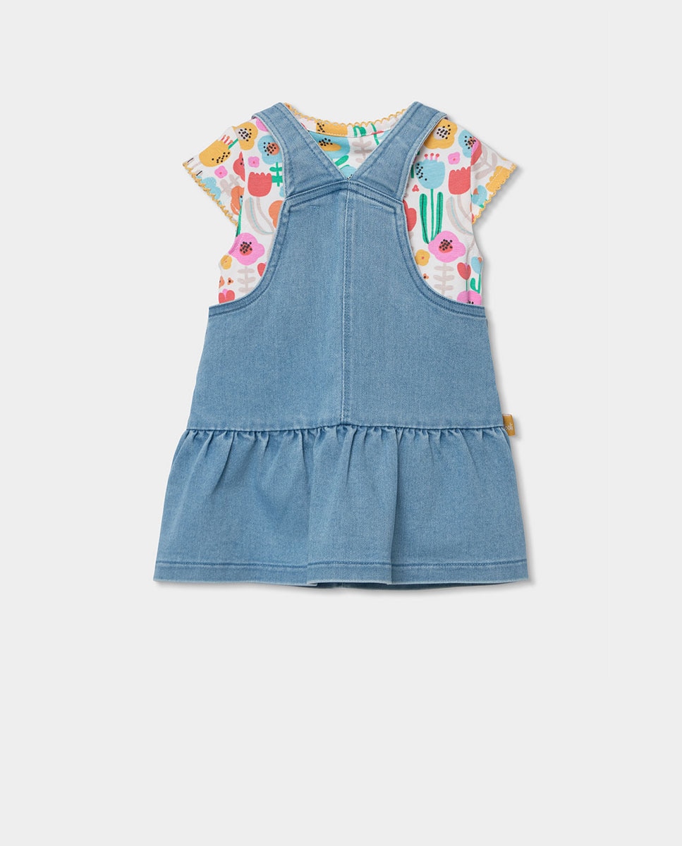 Conjunto de Malha para Bebé Boboli Azul-claro-2