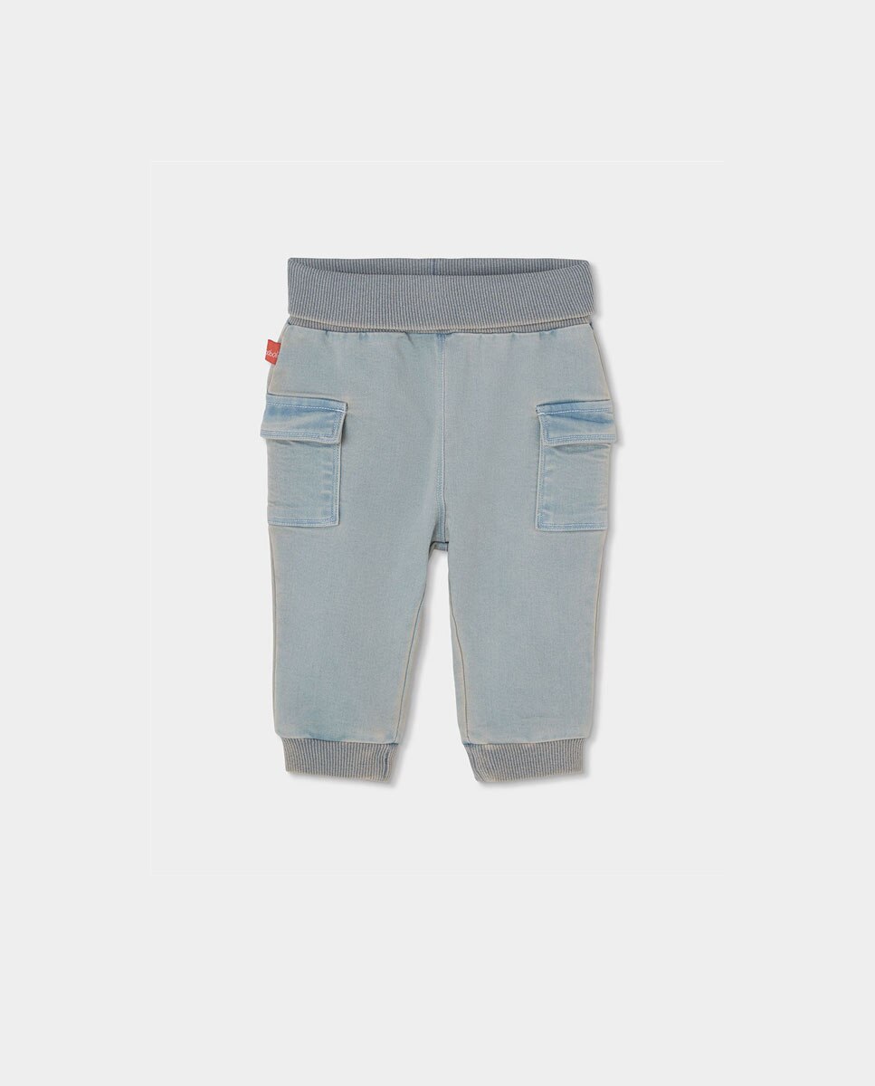 Conjunto de Malha para Bebé Boboli Branco-4
