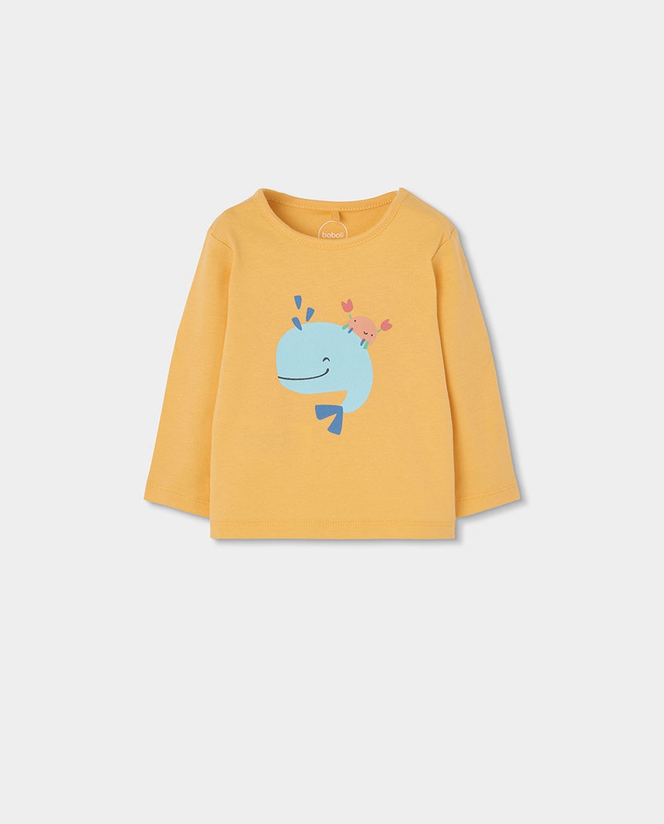Conjunto de Malha para Bebé Boboli Azul-claro-3