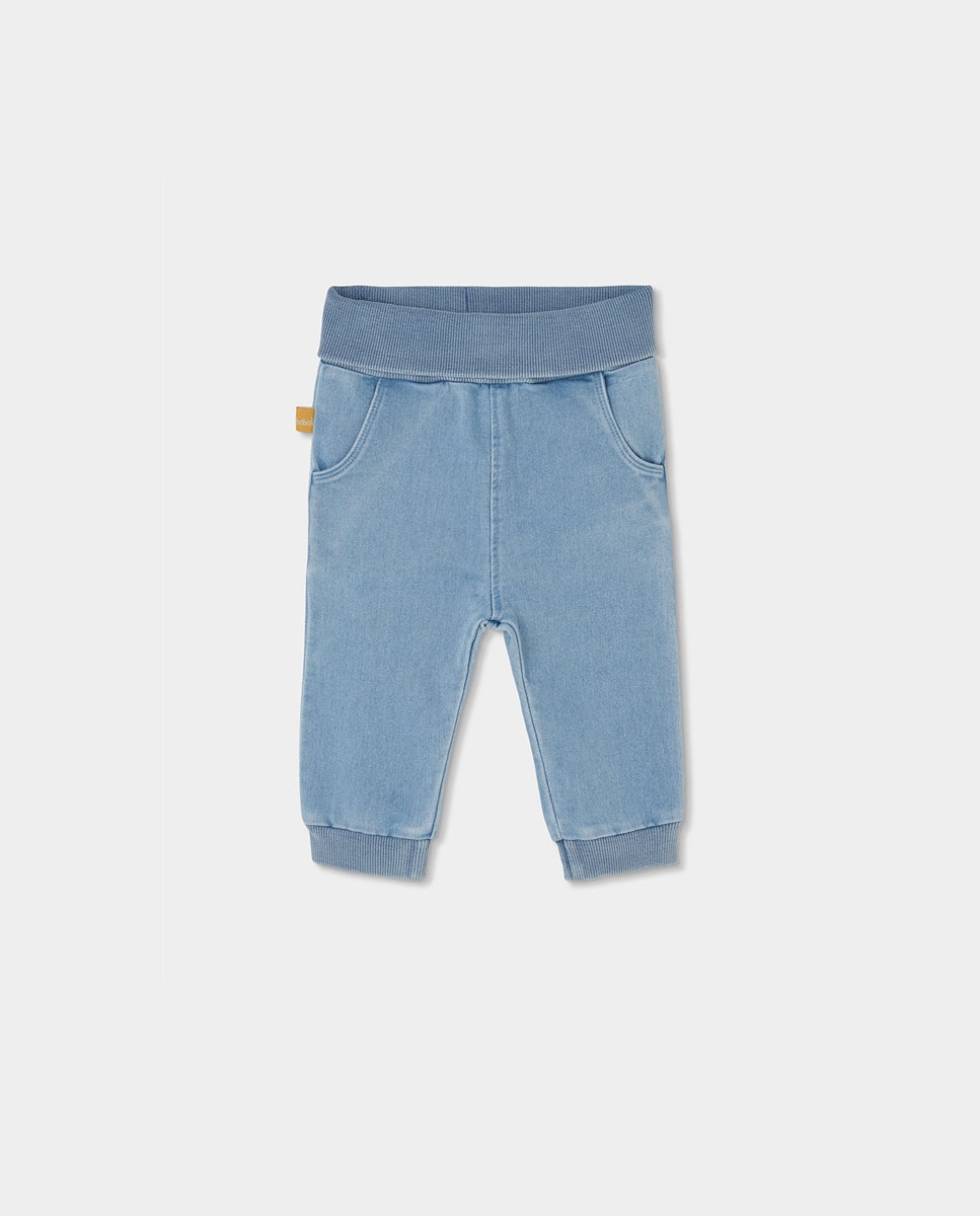 Conjunto de Malha para Bebé Boboli Azul-claro-4