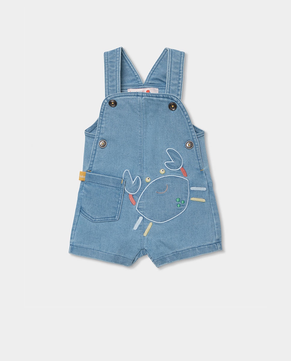 Conjunto de Malha para Bebé Boboli Azul denim-4