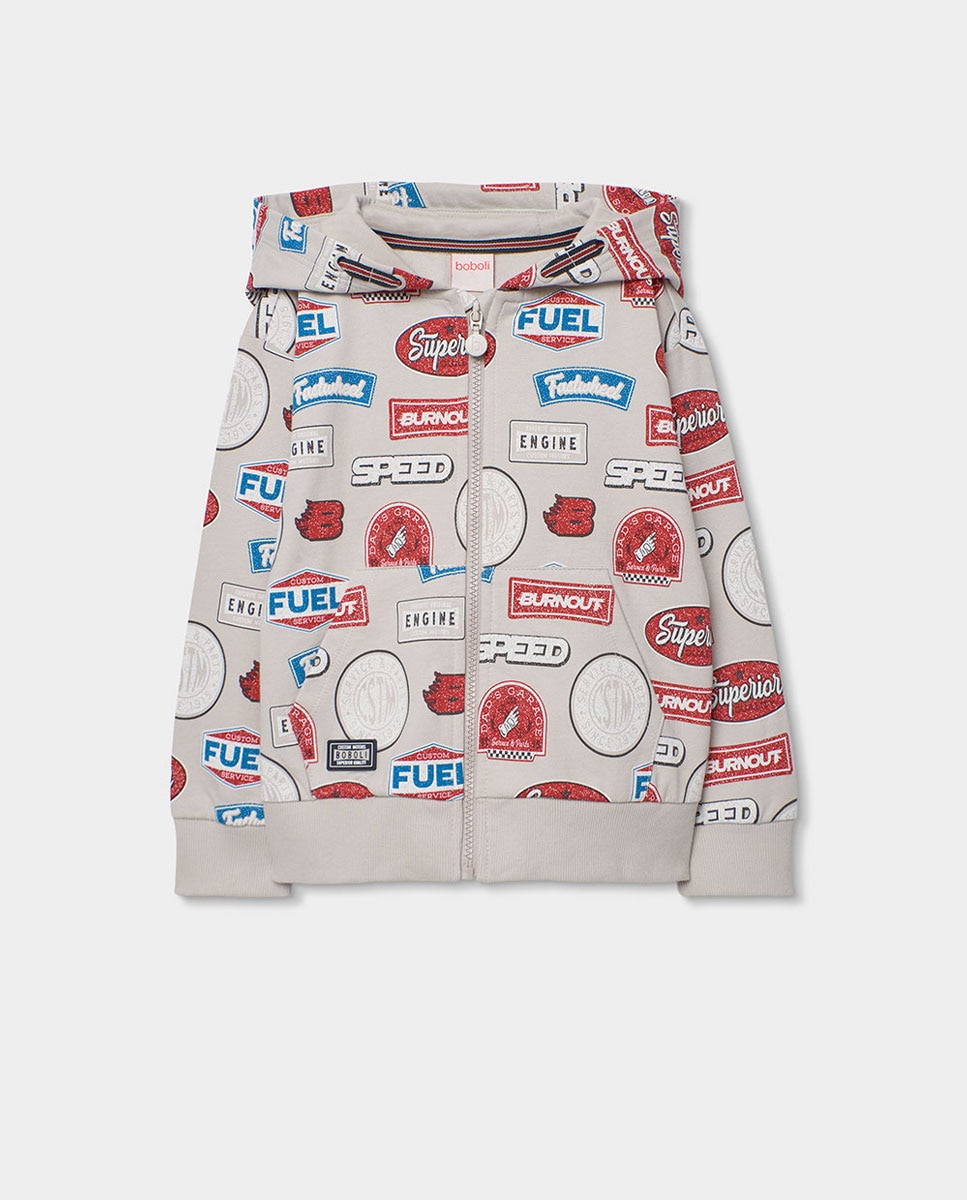Imagem 0 de Blazers de Felpa Estampada Infantil