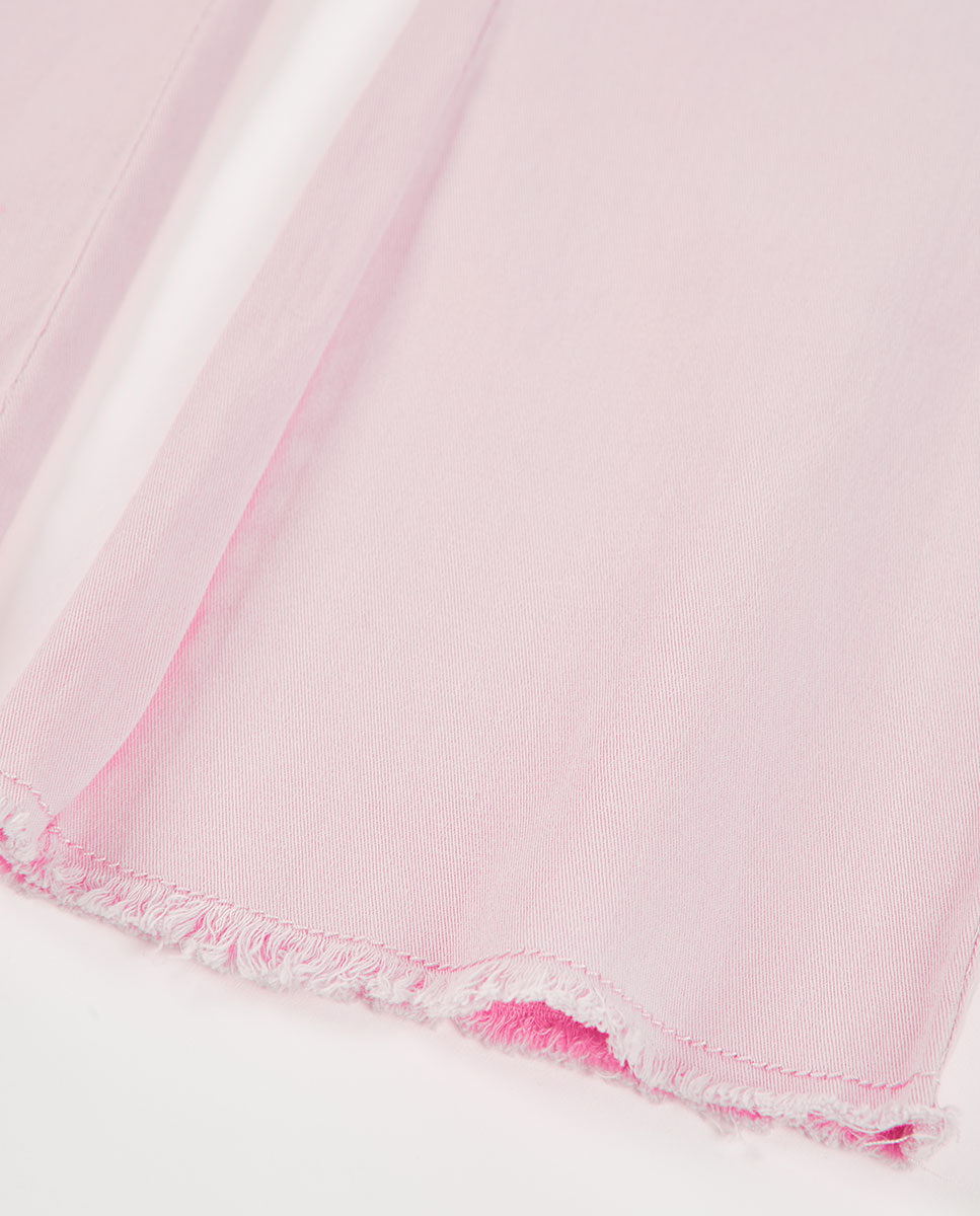 Calças de Sarja Elástica de Bebé Boboli Rosa-pastilha-4