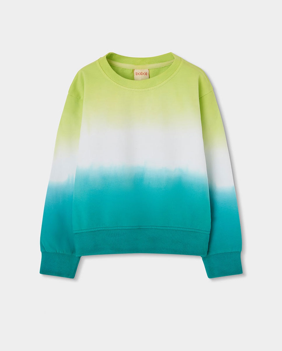 Imagem 0 de Sweatshirt em Felpa Tintada