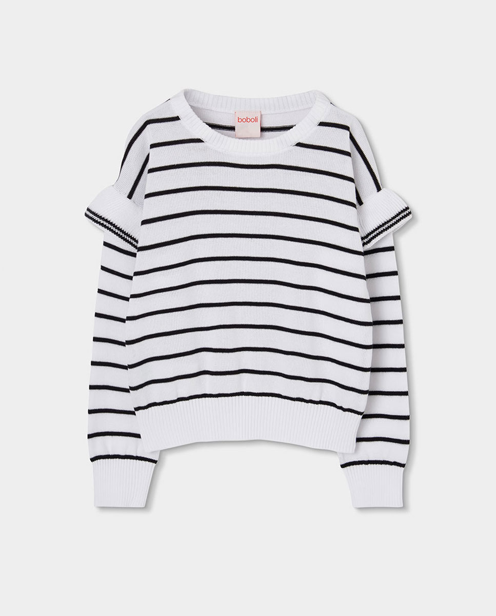 Imagem 0 de Camisola de Malha Às Riscas Infantil