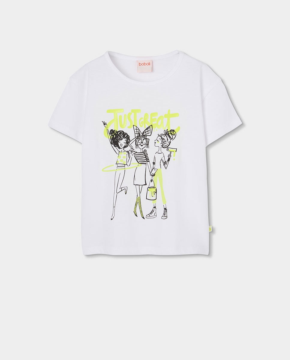 Imagem 0 de T-shirt de Malha Elástica Infantil