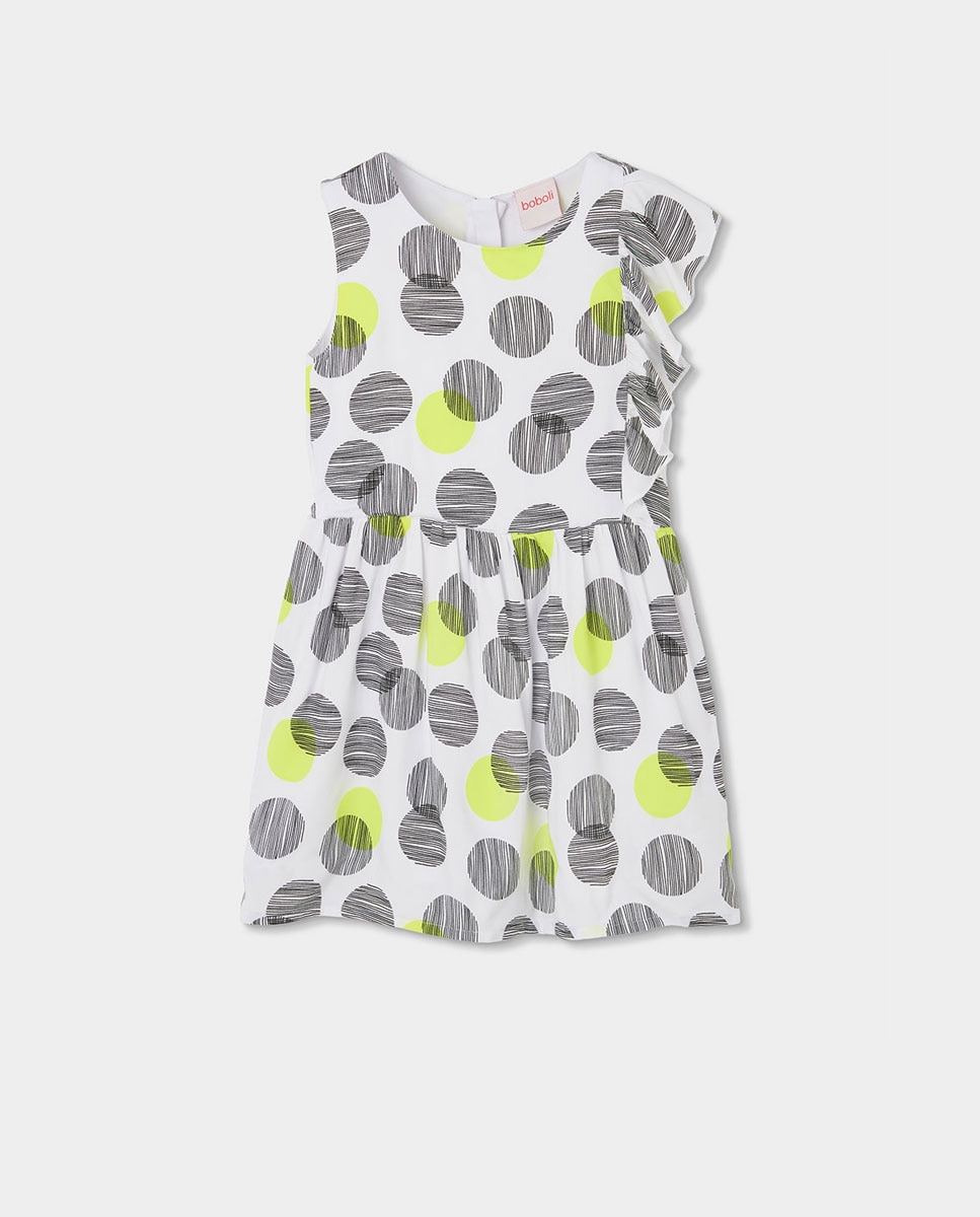 Imagem 0 de Vestido em Viscose Estampado Infantil
