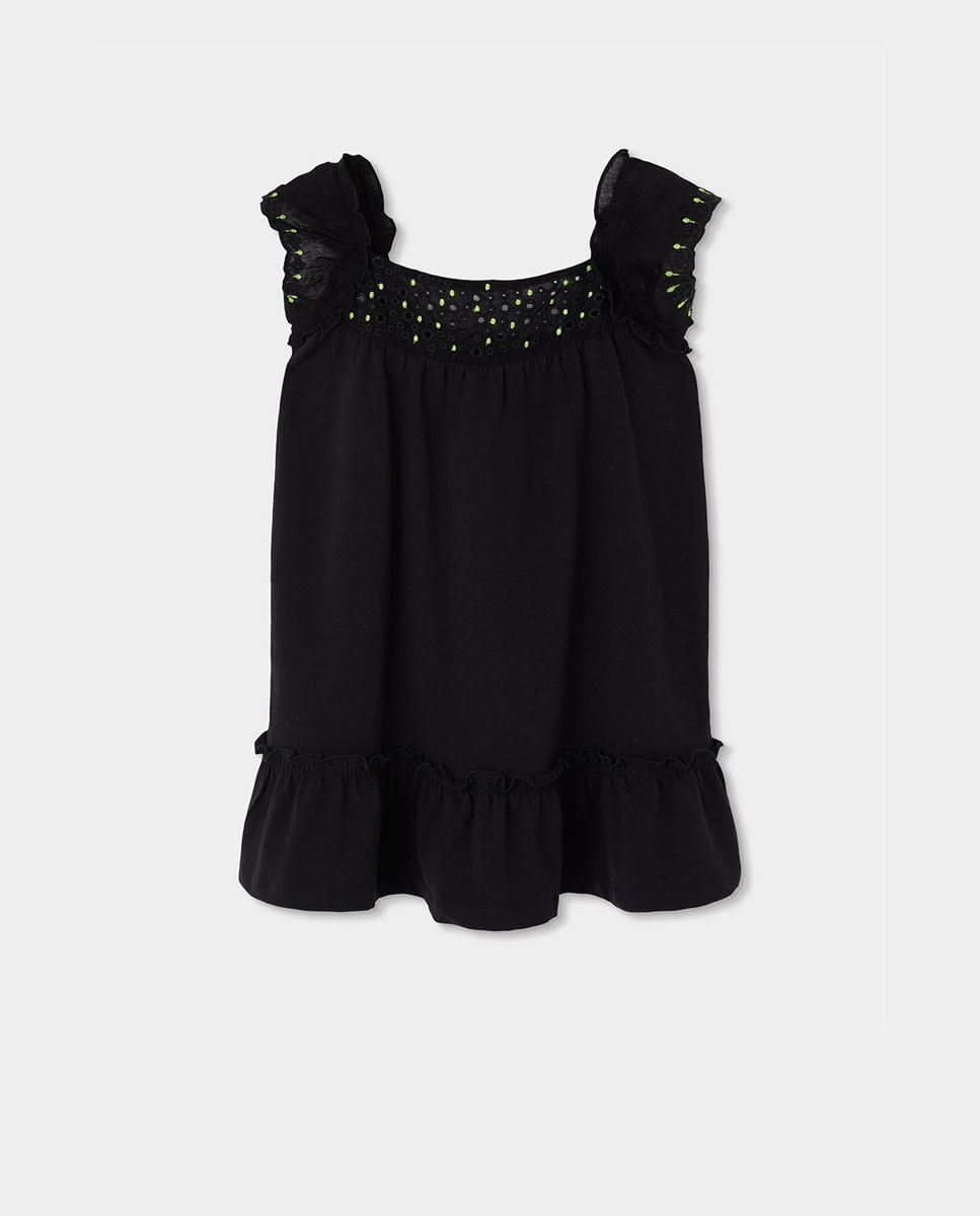 Imagem 0 de Vestido de Malha Elástica Infantil