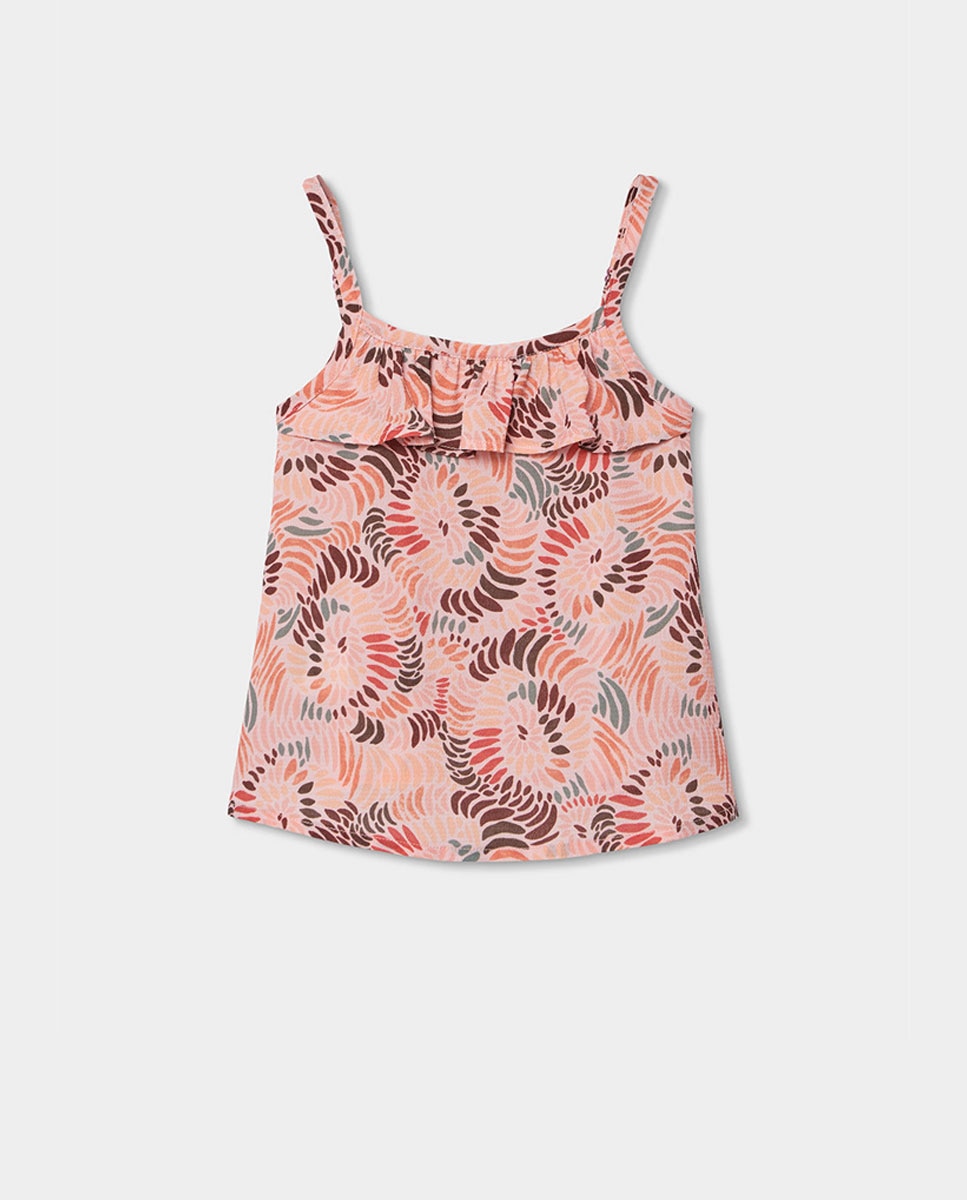 Imagem 0 de Blusa Crepe Estampada Infantil
