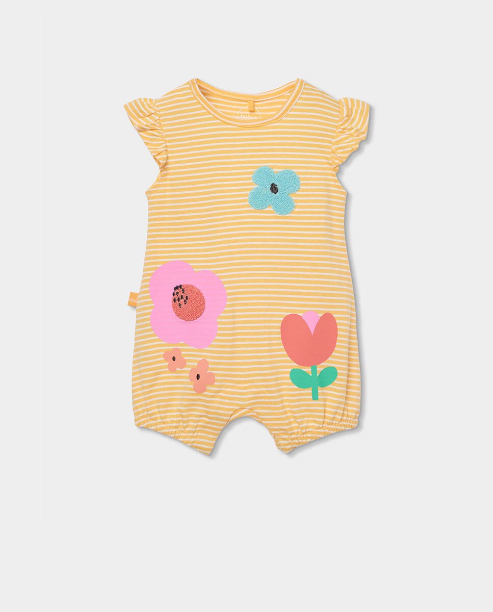 Imagem 0 de Babygrow de Malha Às Riscas para Bebé