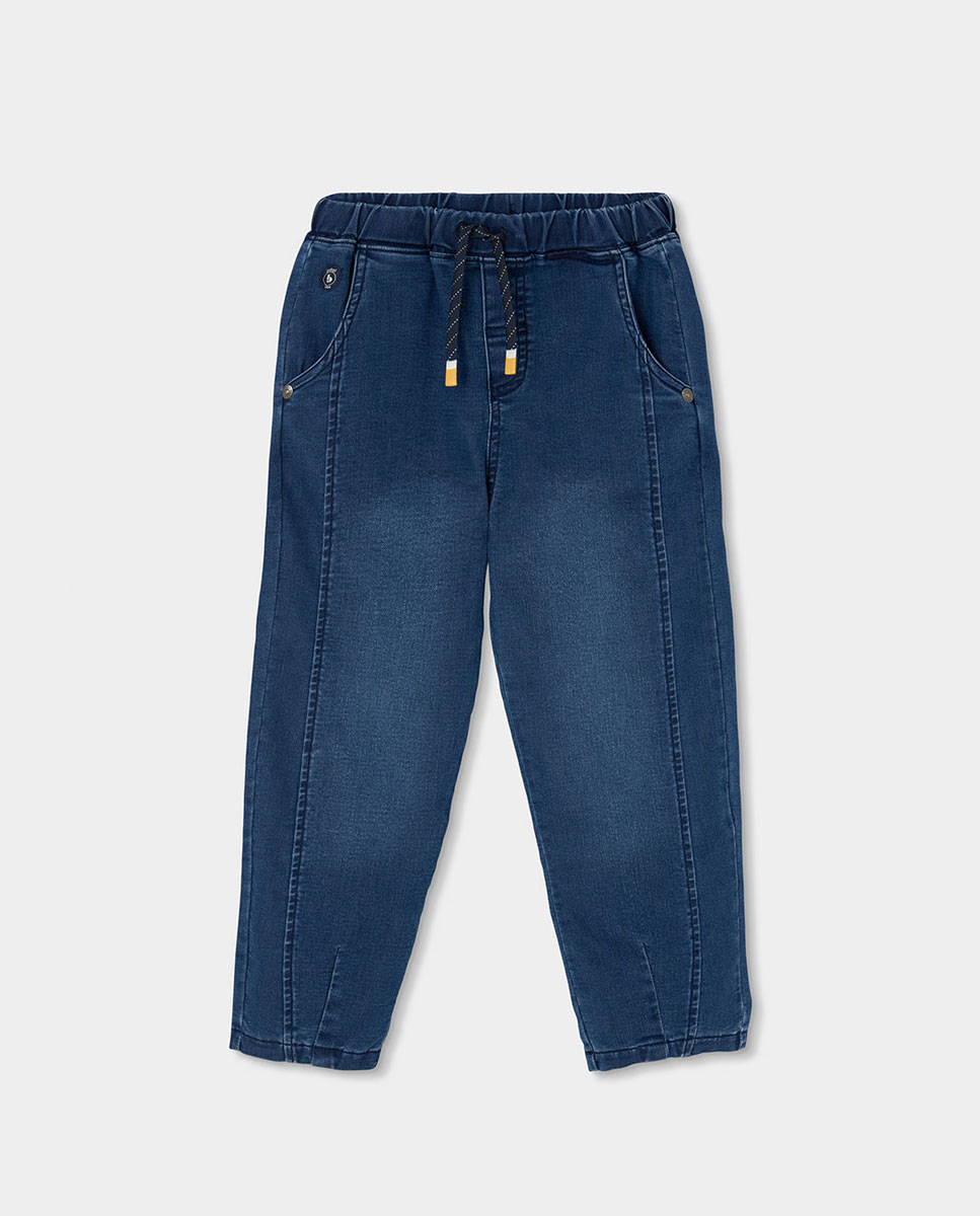 Imagem 0 de Jeans Denim de Malha Infantil