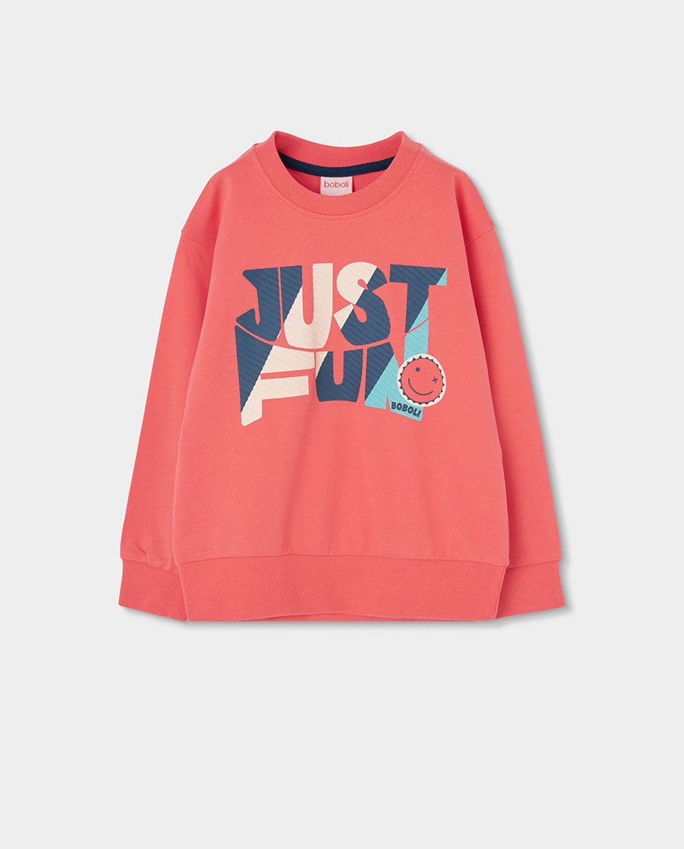 Conjunto de Malha de Bebé Boboli Laranja-3