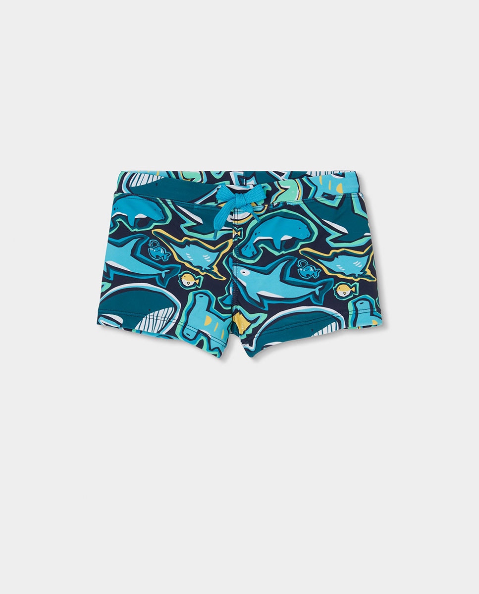 Imagem 0 de Fato de Banho Poliamida Estampado Infantil