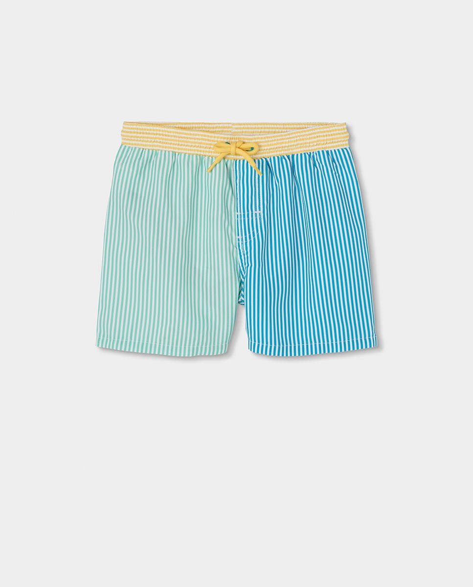 Imagem 0 de Boxer de Tecido Às Riscas Infantil