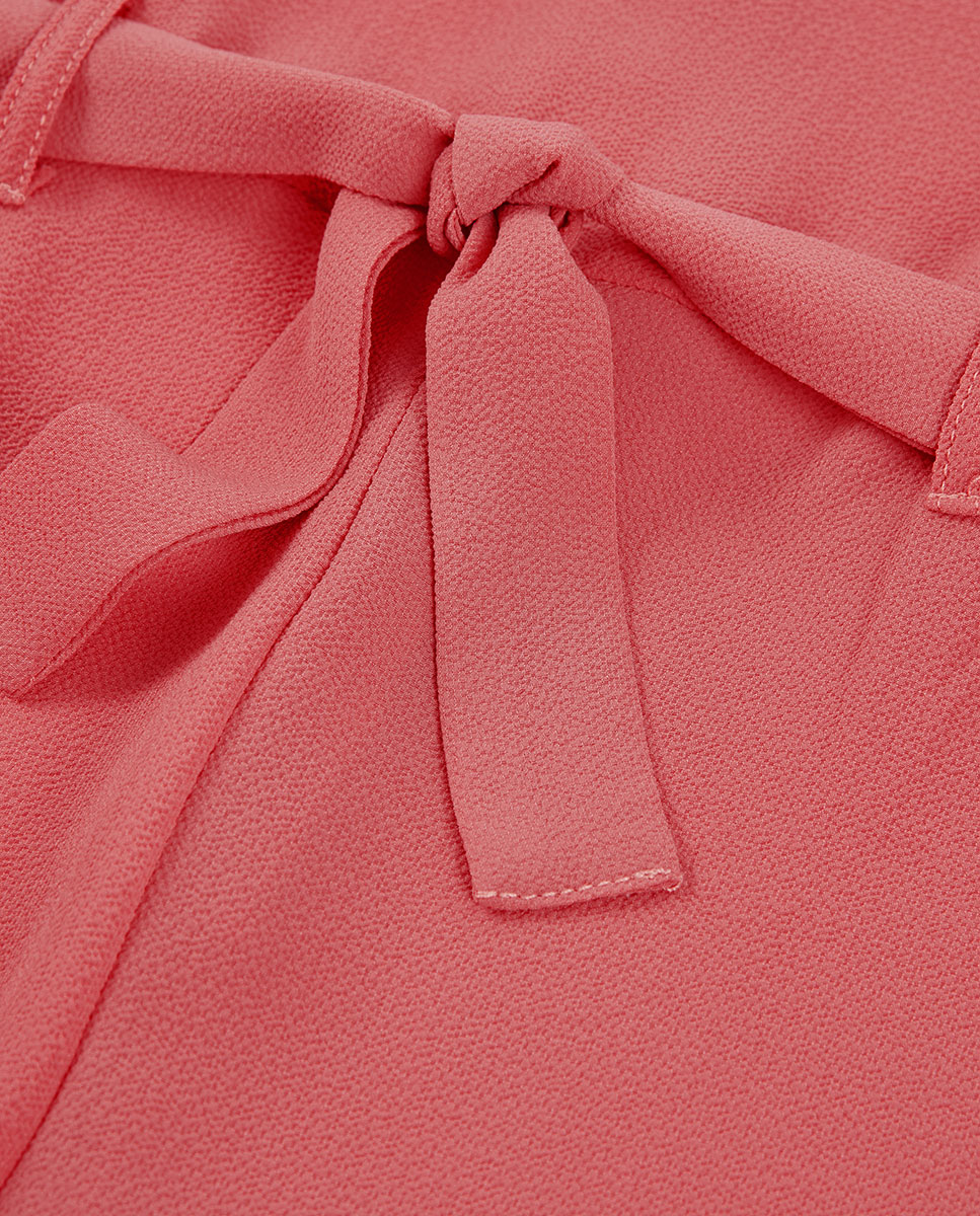 Macacão Crepe Infantil Boboli Rosa-pastilha-3