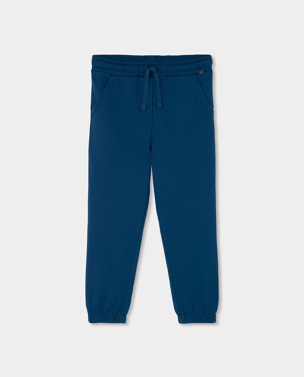 Conjunto de Malha Infantil Boboli Vermelho / Azul-marinho-4