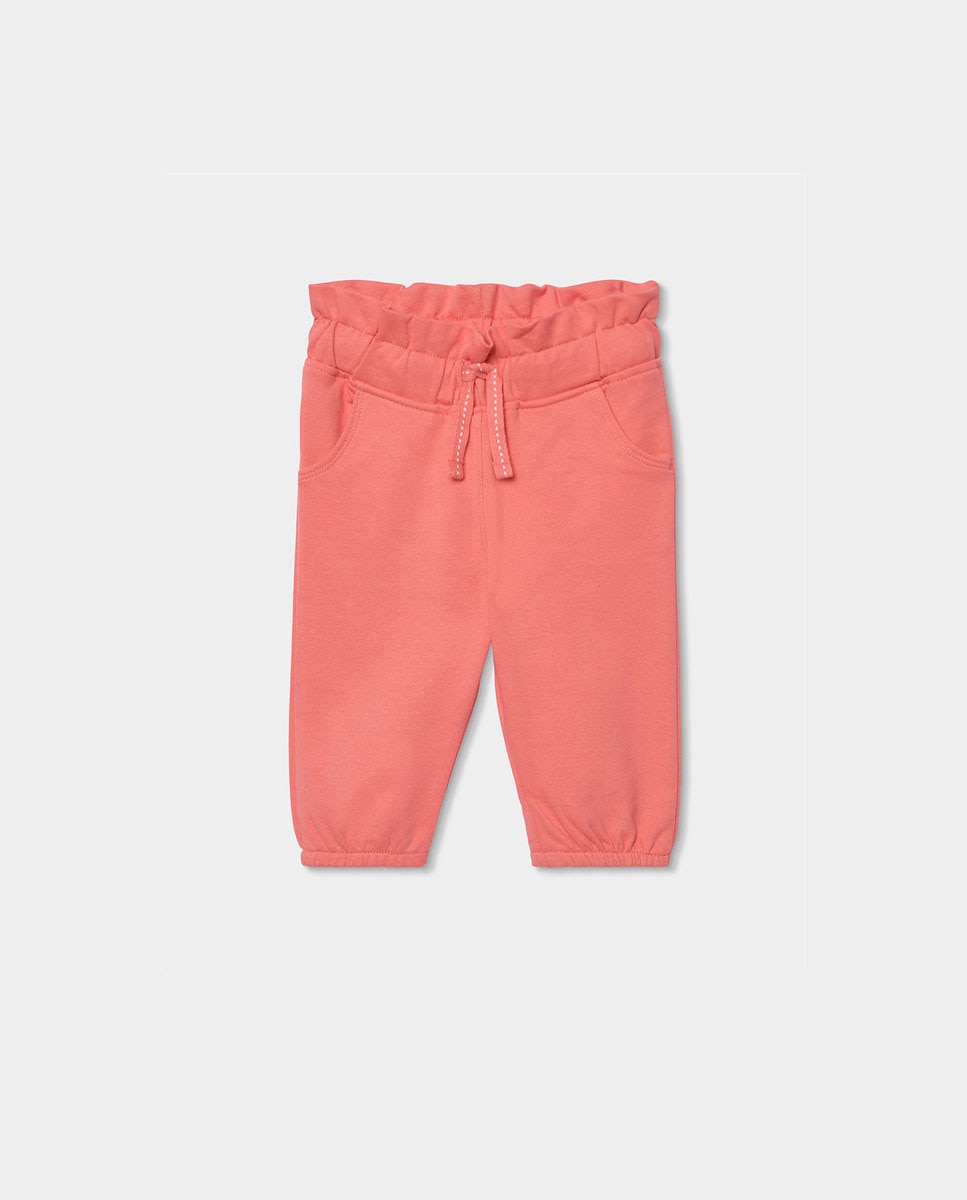Calças de Felpa para Bebé Boboli Rosa-pastilha-1