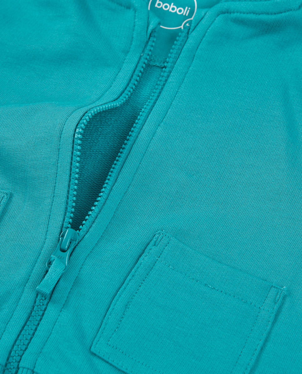 Casaco de Malha para Bebé Boboli Azul-turquesa-3