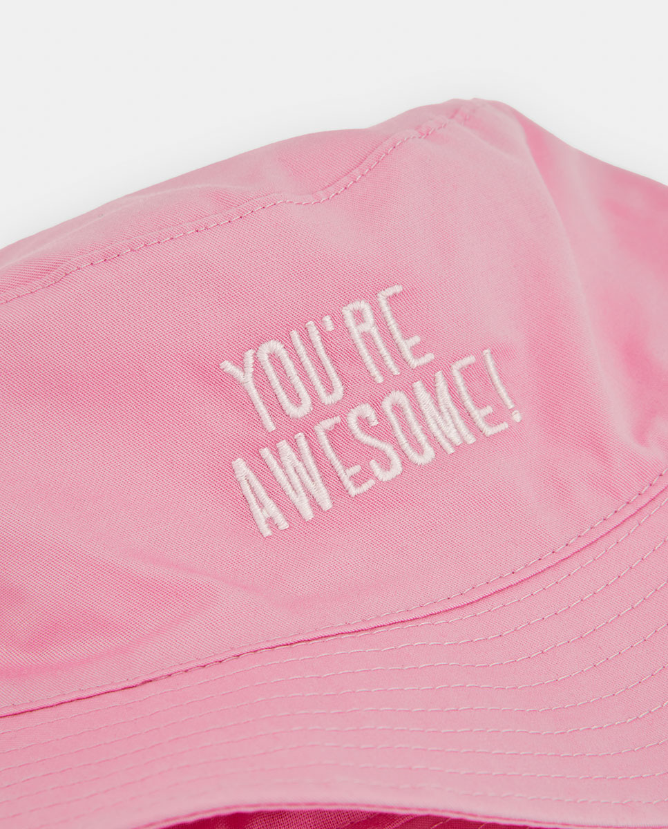 Boné Pescador Rosa-2