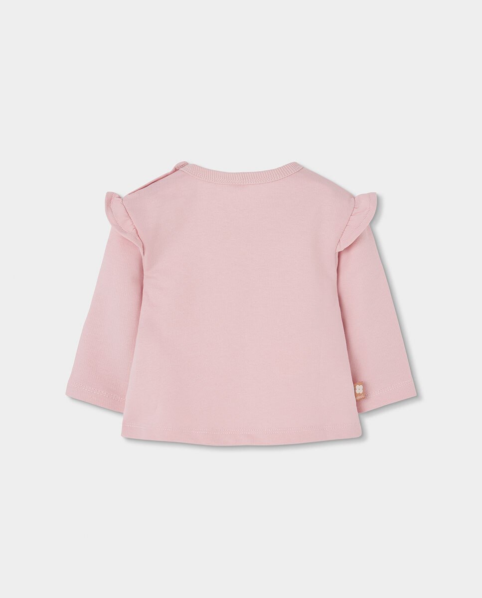Conjunto para Bebé de Algodão com Estampado de Flores Boboli Multicolor-5