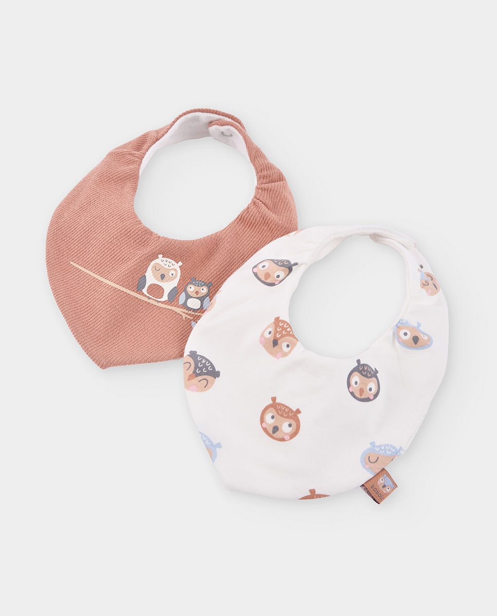 Imagem 0 de Pack 2 Babetes com Estampado de Animais