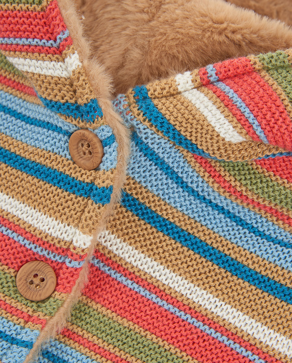 Conjunto de Malha para Bebé de Manga Comprida com Gola Redonda Multicolor-7