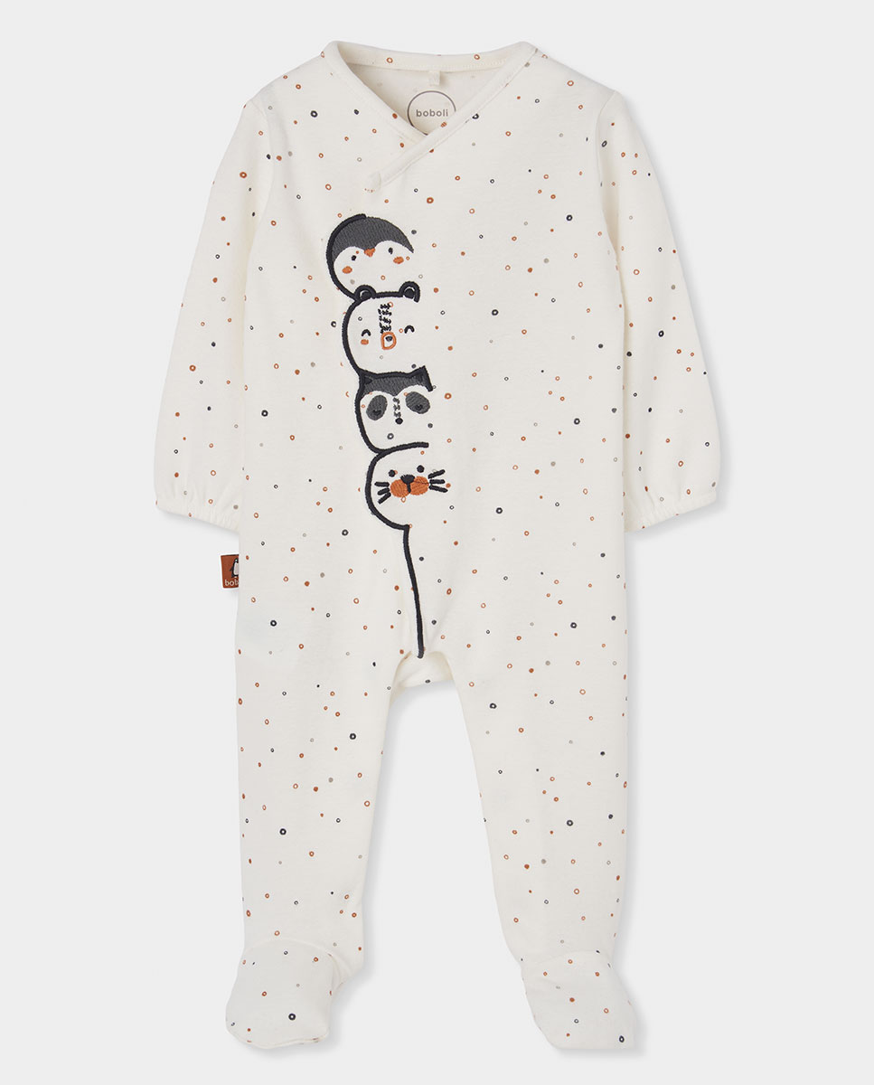 Imagem 0 de Conjunto de Malha para Bebé de Manga Comprida com Gola Tipo Camisa