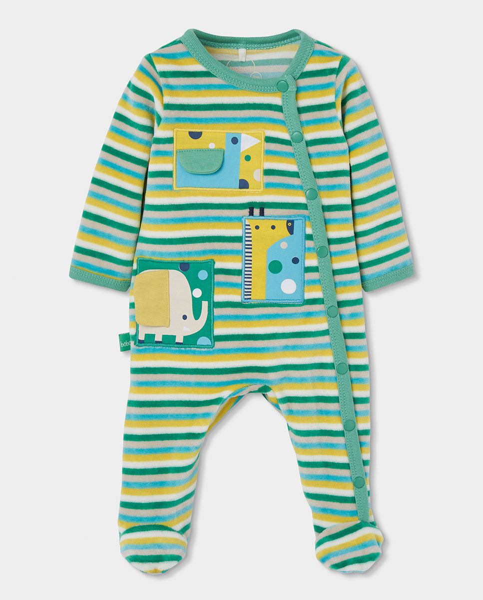 Imagem 0 de Conjunto para Bebé com Gola Semicisne e Bolso