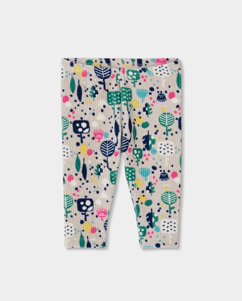 Conjunto de Malha para Bebé de Algodão de Manga Comprida Multicolor-4