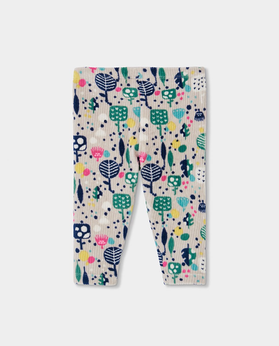Conjunto de Malha para Bebé de Algodão de Manga Comprida Multicolor-6
