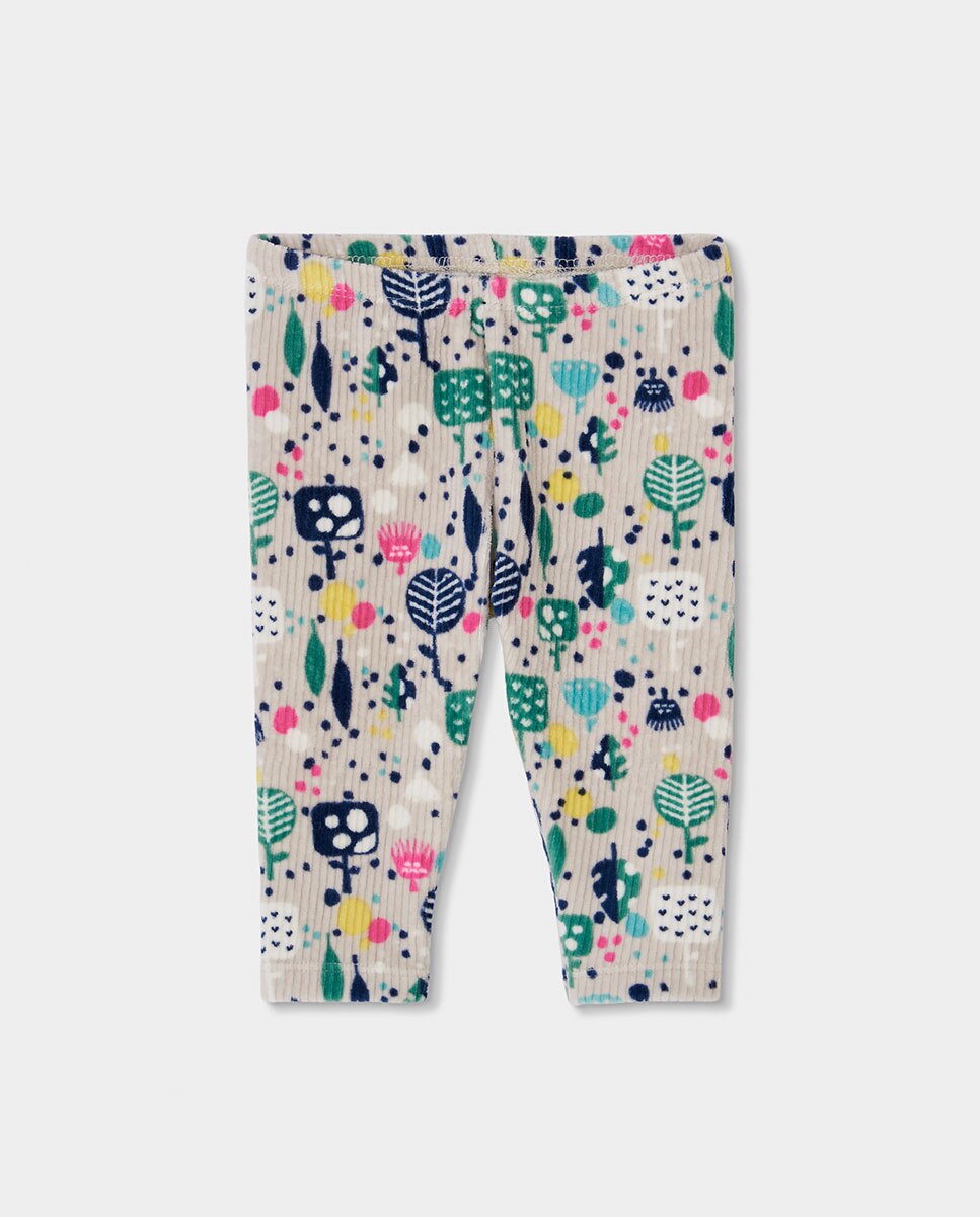 Conjunto de Malha para Bebé de Algodão de Manga Comprida Multicolor-4