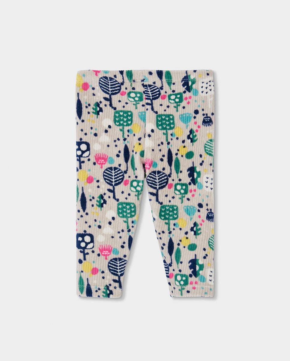 Conjunto de Malha para Bebé de Manga Comprida com Gola Redonda Multicolor-6