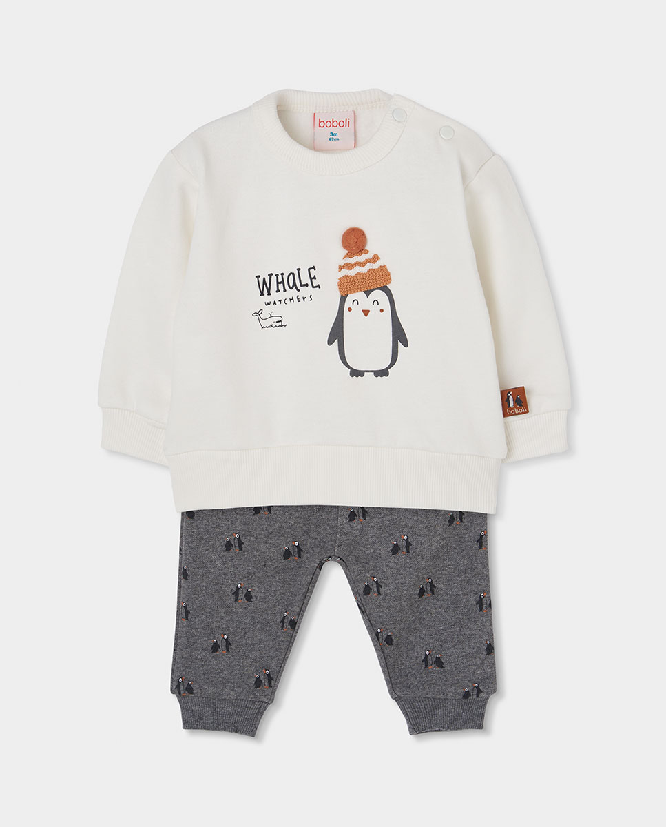 Imagem 0 de Babygrow para Bebé de Manga Comprida com Gola Redonda