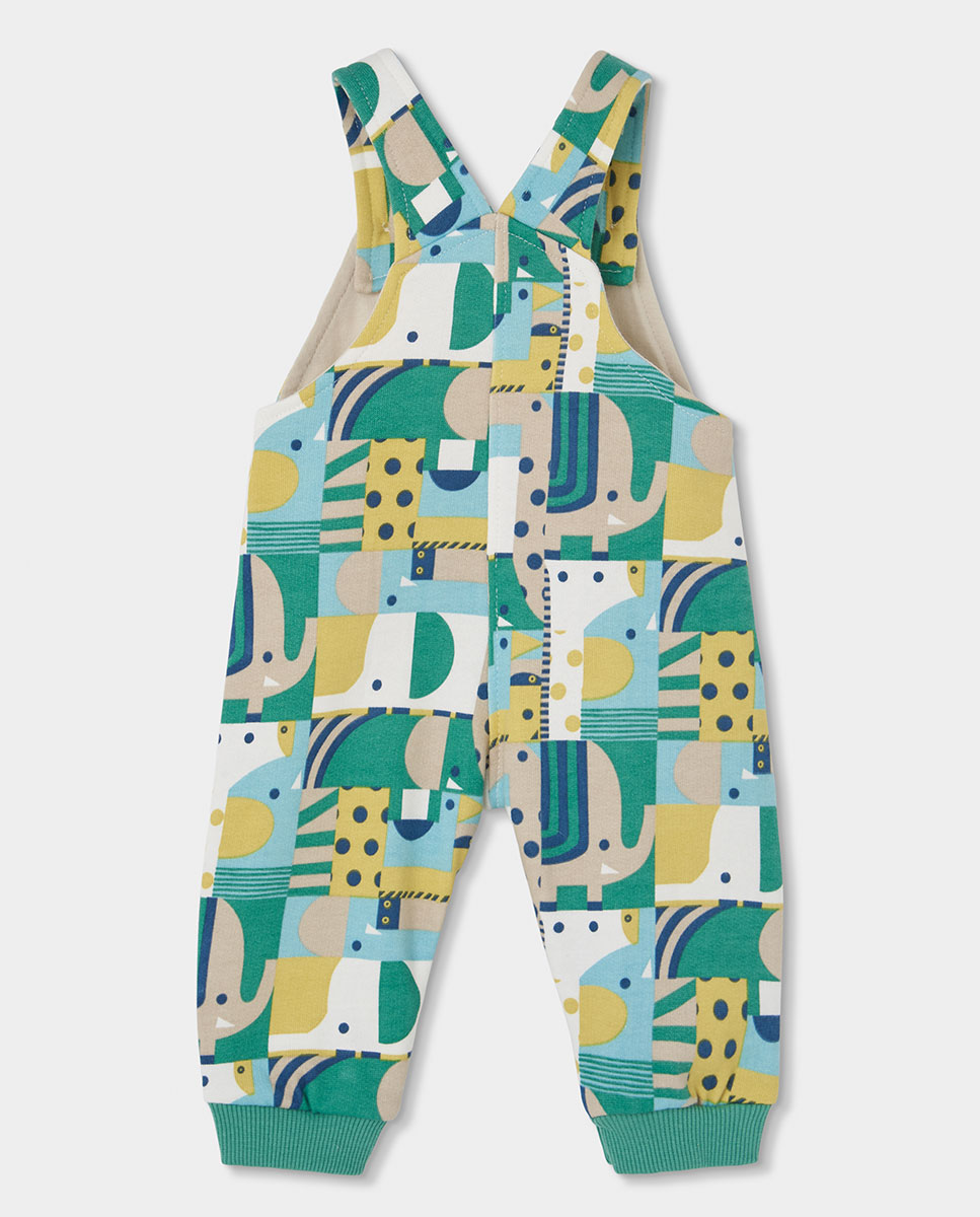 Conjunto para Bebé de Manga Comprida com Gola Semicisne Azul-celeste-6