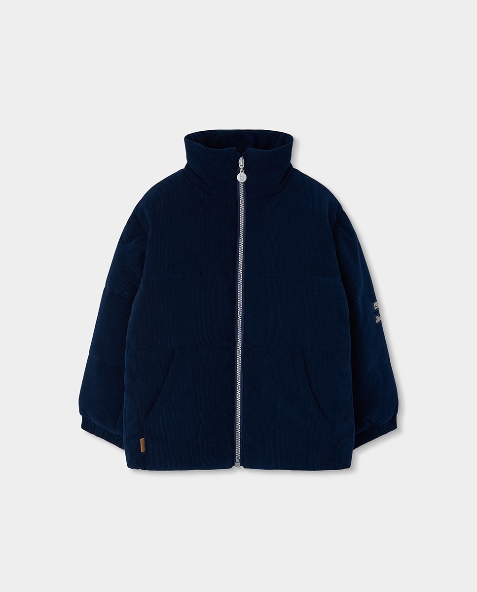 Imagem 0 de Parka Infantil com Fecho Zip e Gola Semicisne
