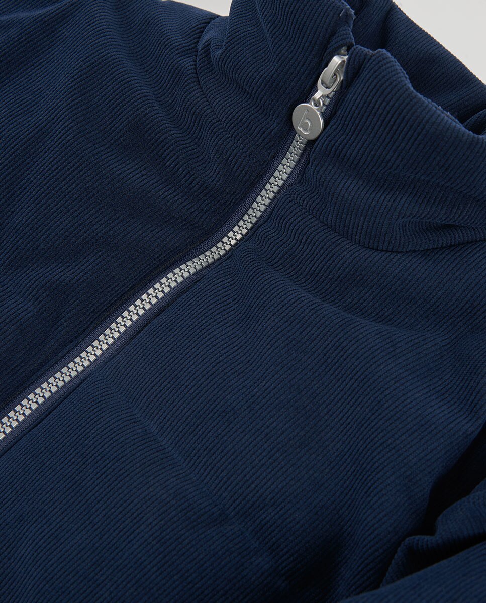 Sweatshirt de Felpa Infantil de Algodão com Gola Redonda Branco-3