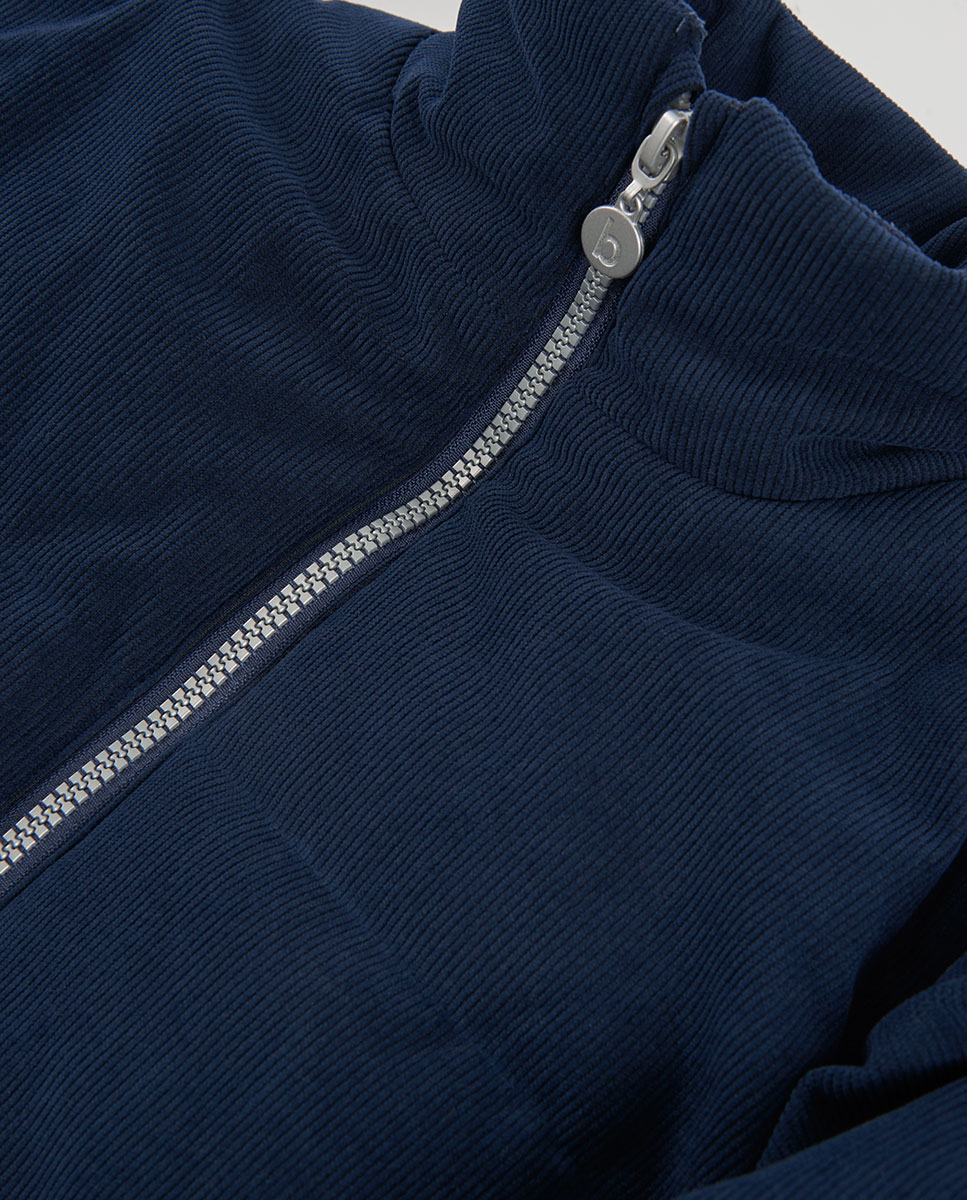 Sweatshirt de Felpa Infantil de Algodão com Gola Redonda Branco-3