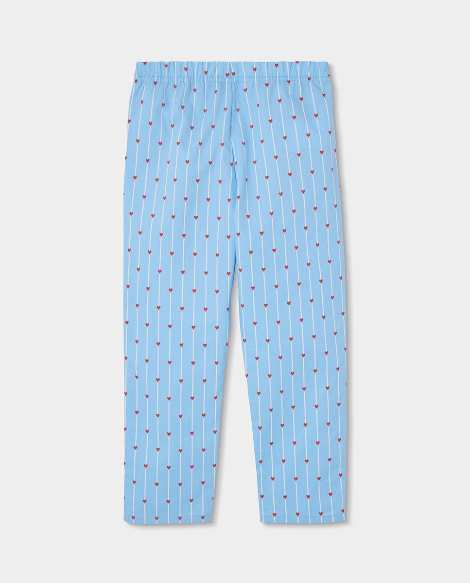 Pack de 3 Cuecas Infantil de Algodão Aos Quadrados Azul / Branco-6