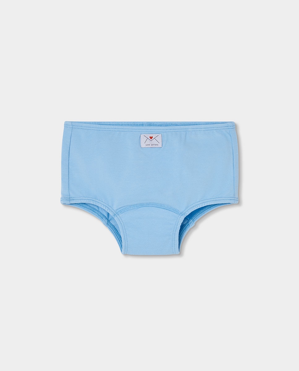Pack de 3 Cuecas Infantil de Algodão com Estampado de Corações Vermelho-5
