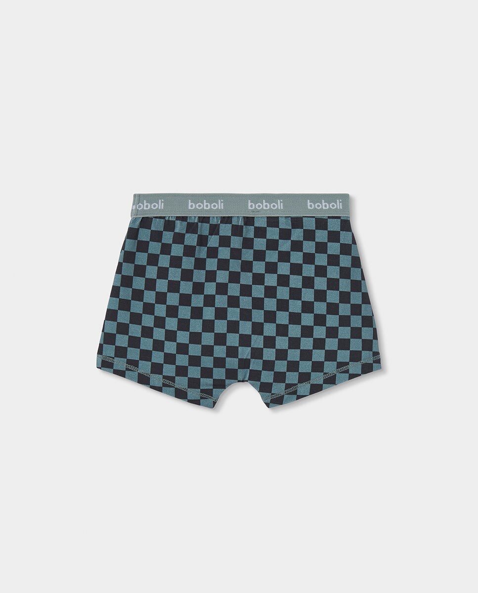 Pijama Infantil de Algodão de Manga Comprida Verde-6