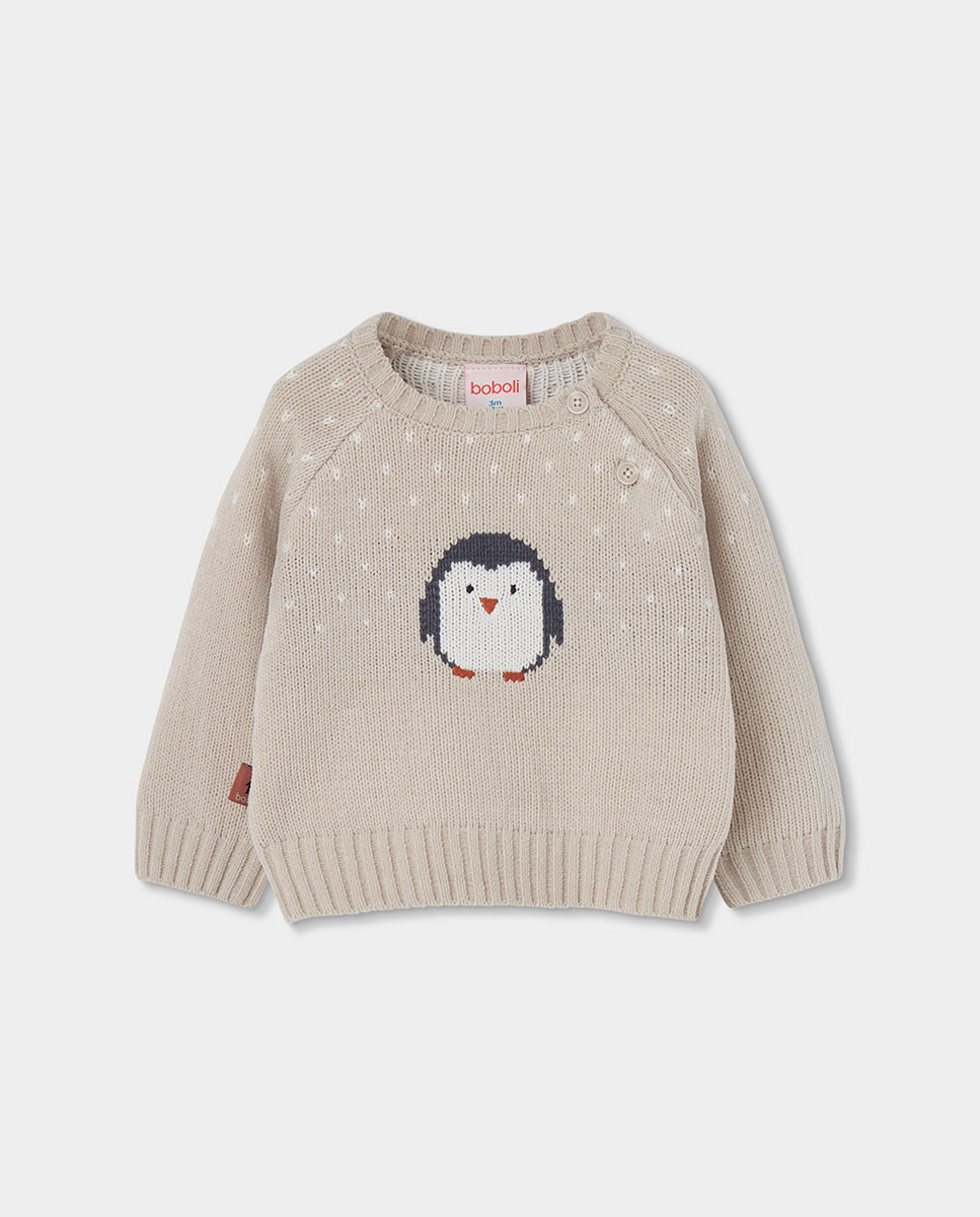 Babygrow para Bebé de Manga Comprida com Gola em V Antracite-3