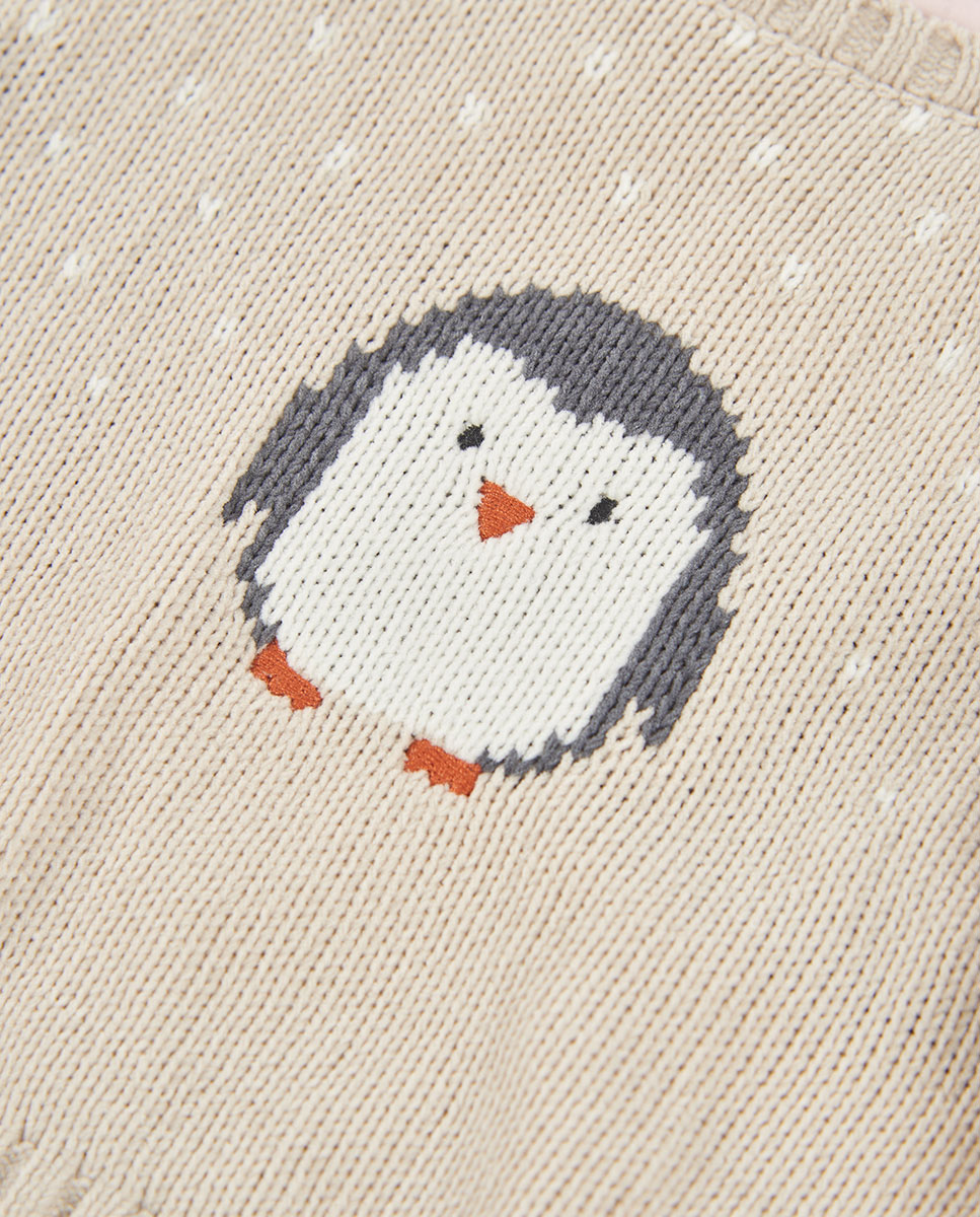 Babygrow para Bebé de Manga Comprida com Gola em V Antracite-7