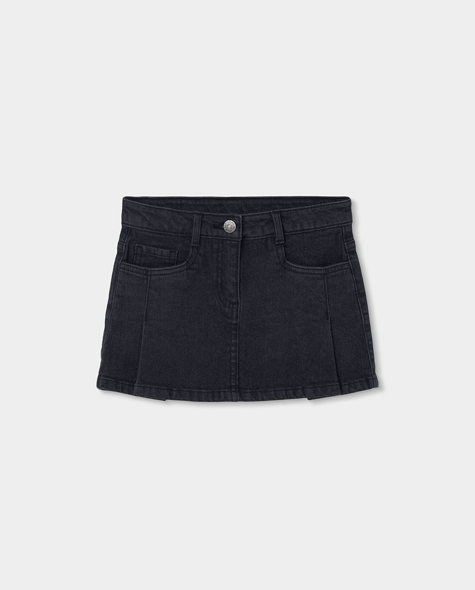 Imagem 0 de Calças Jeans Infantil de Algodão com Cintura Subida
