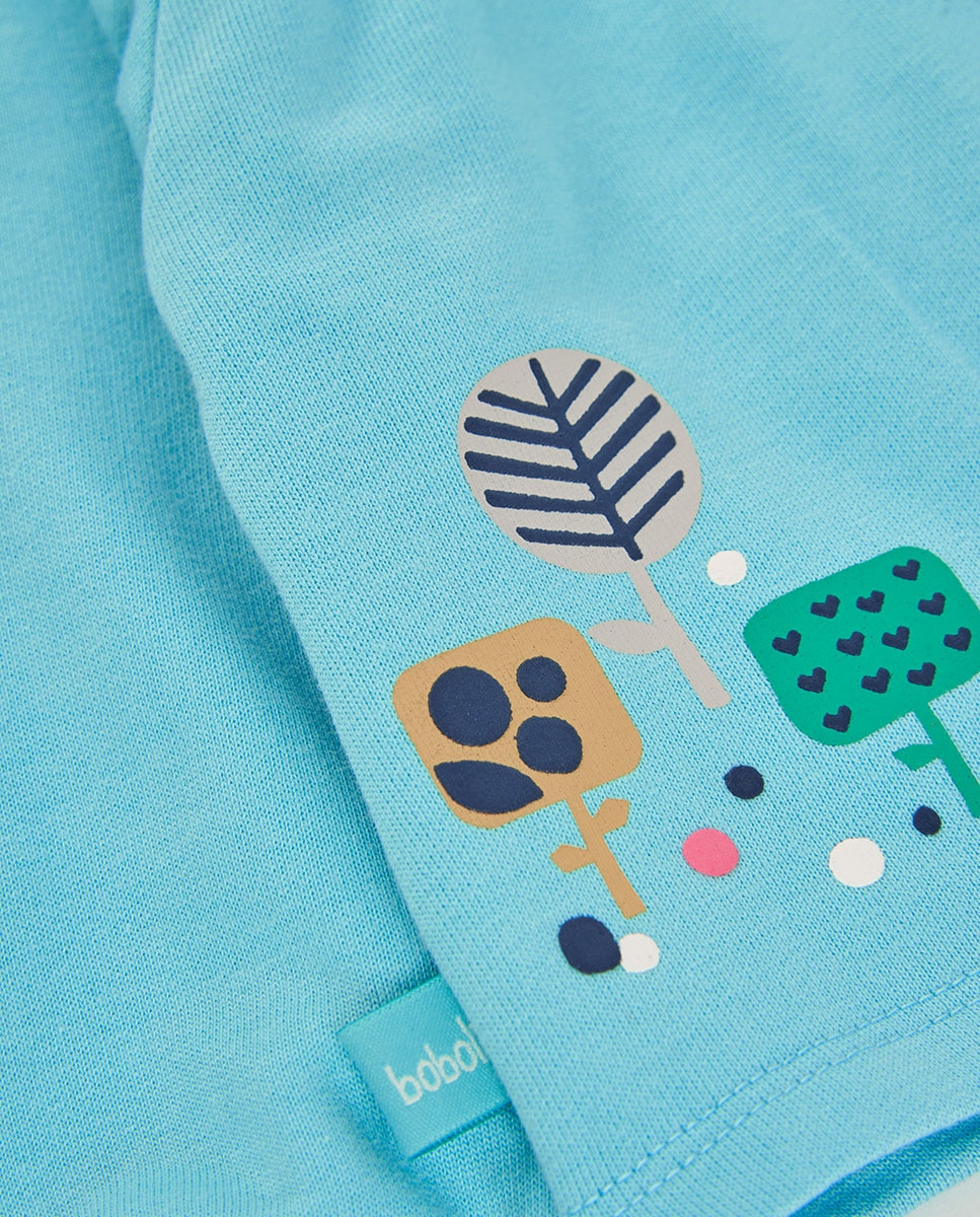 Sweatshirt de Felpa para Bebé de Algodão de Manga Comprida Multicolor-4