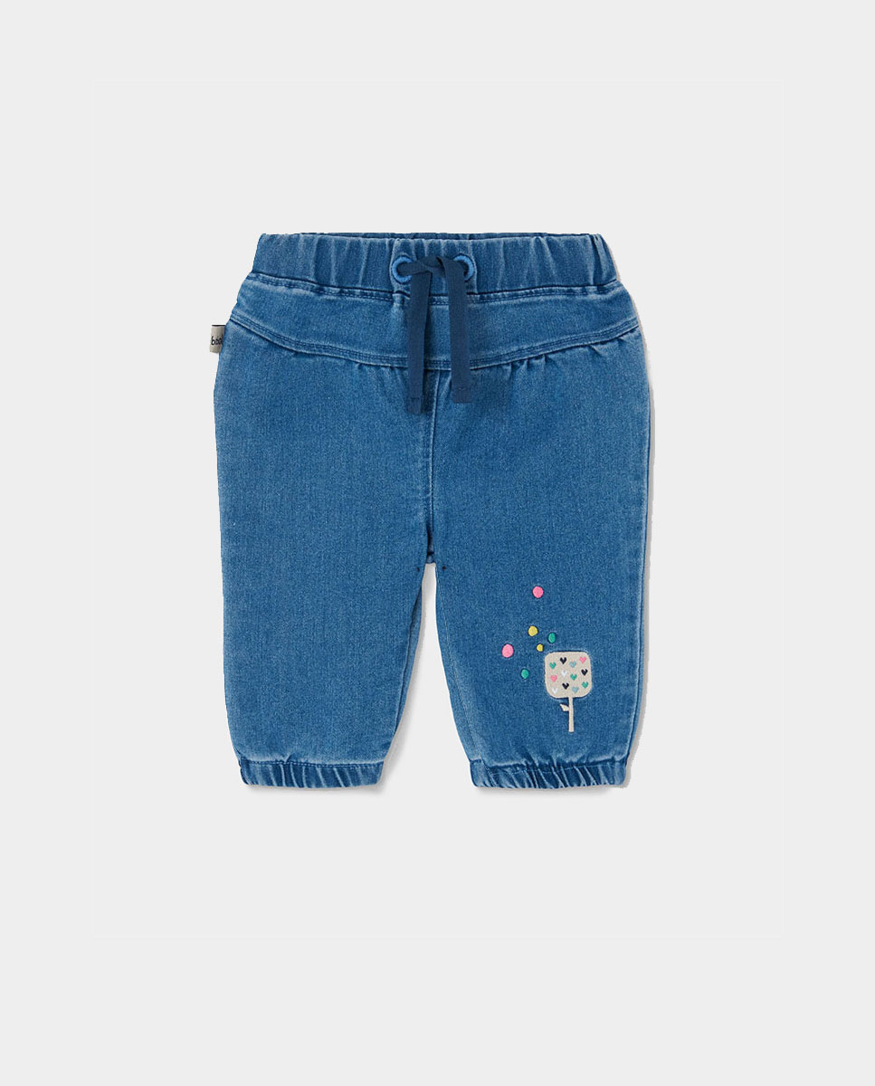 Casaco de Malha para Bebé com Capuz Desmontável e Fecho Zip Multicolor-1