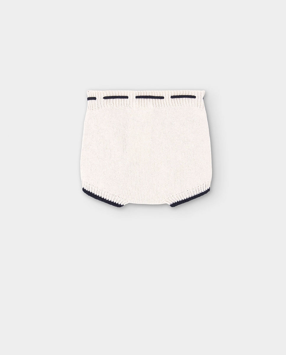 Calções de Malha para Bebé Boboli Branco-2